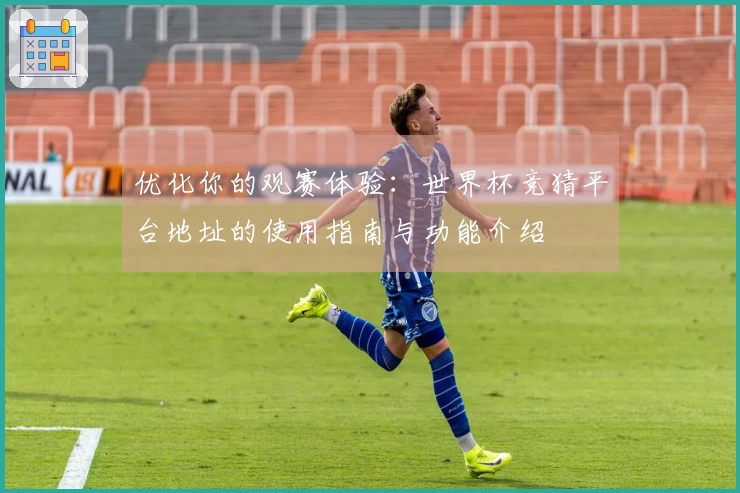 优化你的观赛体验：世界杯竞猜平台地址的使用指南与功能介绍