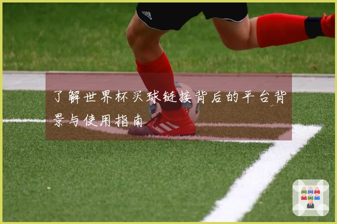 了解世界杯买球链接背后的平台背景与使用指南